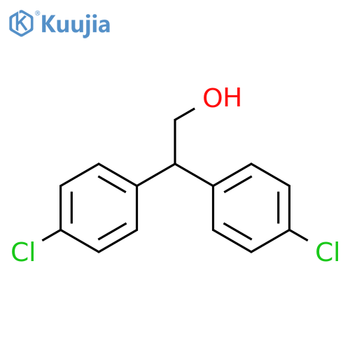 Benzeneethanol,4-chloro-b-(4-chlorophenyl)- structure