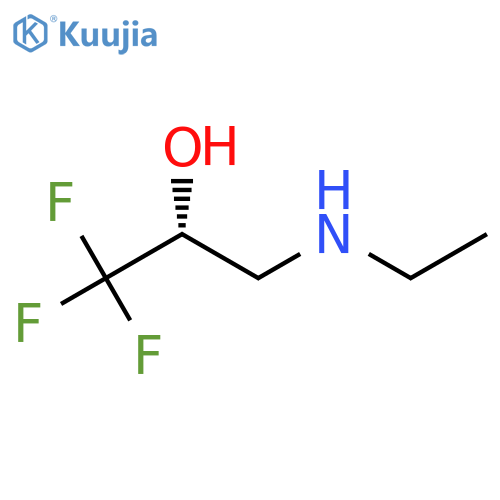 (2R)-3-(ethylamino)-1,1,1-trifluoropropan-2-ol structure