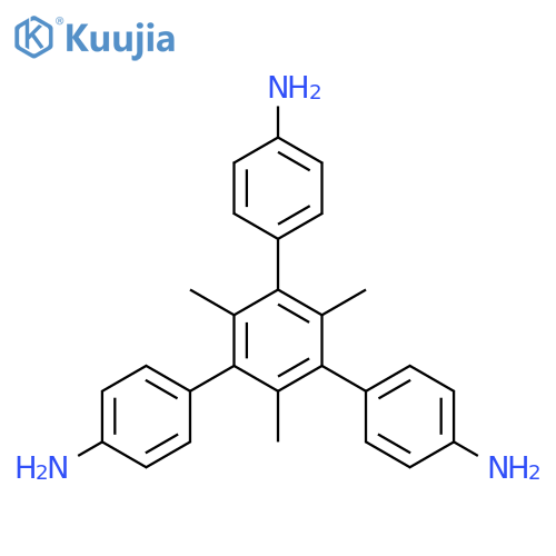 5'-(4-Aminophenyl)-2',4',6'-trimethyl-[1,1':3',1''-terphenyl]-4,4''-diamine structure