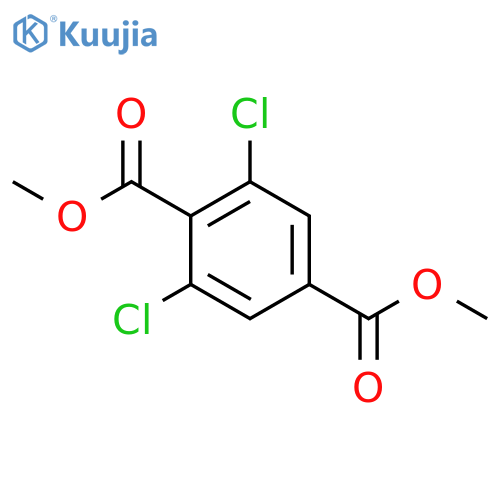 2,6-Dichloro-1,4-benzenedicarboxylic Acid Dimethyl Ester structure