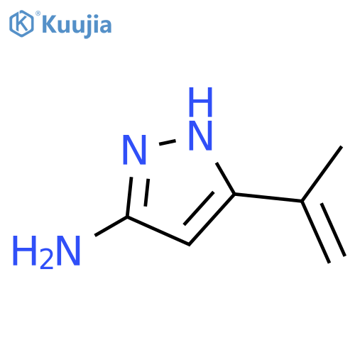 5-(prop-1-en-2-yl)-1H-pyrazol-3-amine structure