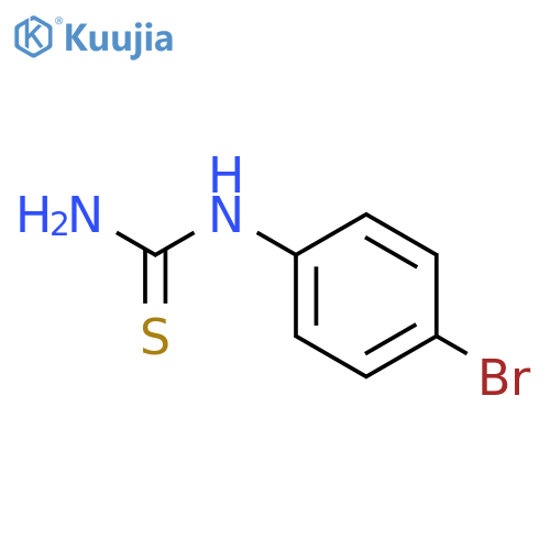 (4-bromophenyl)thiourea structure
