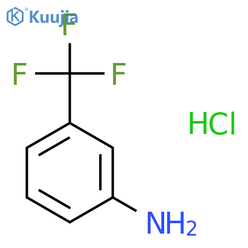 3-(Trifluoromethyl)aniline hydrochloride structure