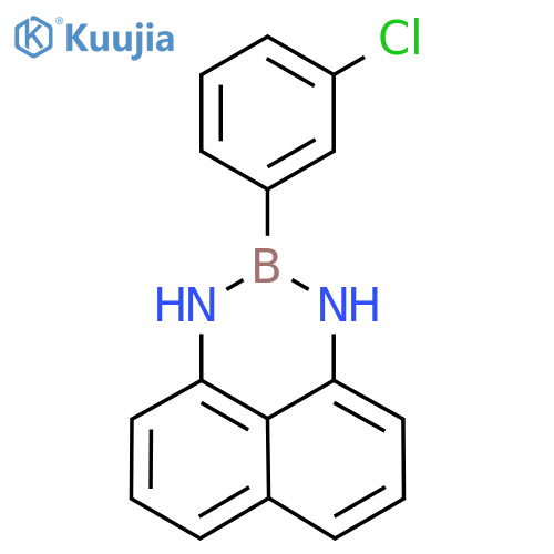 2-(3-Chlorophenyl)-2,3-dihydro-1H-naphtho[1,8-de][1,3,2]diazaborinine structure
