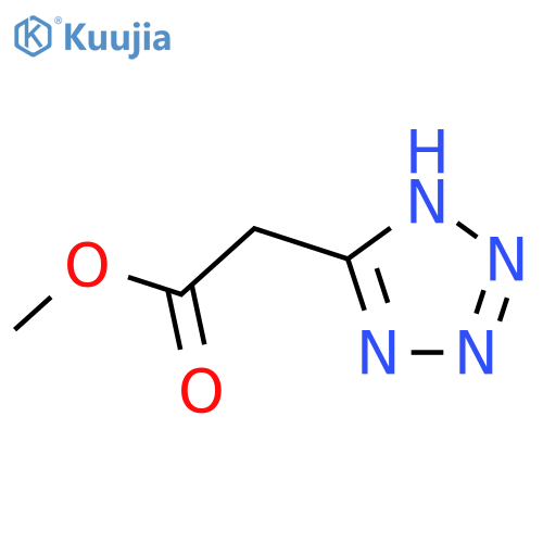 methyl 2-(2H-1,2,3,4-tetrazol-5-yl)acetate structure
