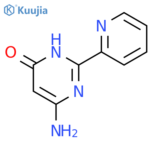 6-Amino-2-(pyridin-2-yl)pyrimidin-4(3H)-one structure