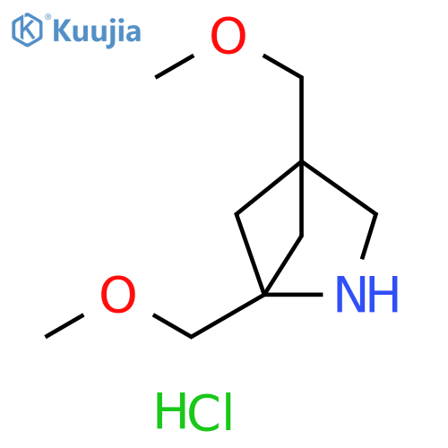 1,4-bis(methoxymethyl)-2-azabicyclo2.1.1hexane hydrochloride structure