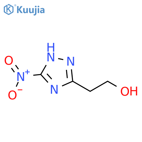 2-(5-nitro-1H-1,2,4-triazol-3-yl)ethan-1-ol structure