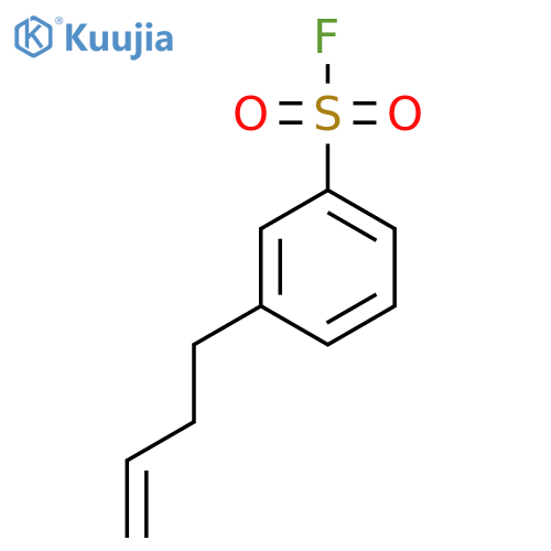 3-(But-3-en-1-yl)benzene-1-sulfonyl fluoride structure