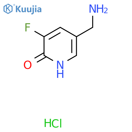 5-(Aminomethyl)-3-fluoropyridin-2-ol hydrochloride structure