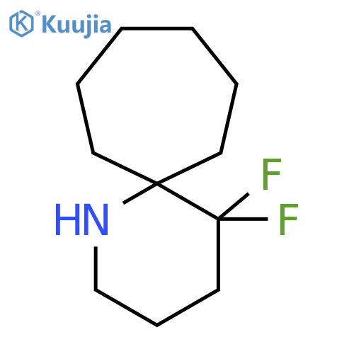 5,5-Difluoro-1-azaspiro[5.6]dodecane structure