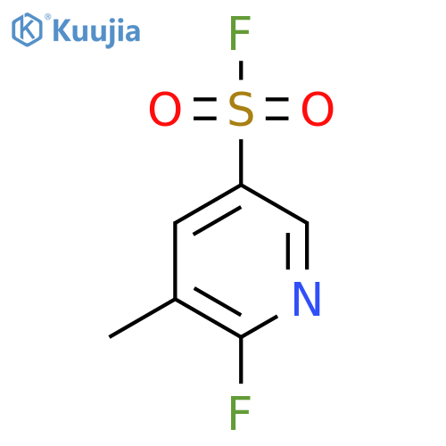 6-Fluoro-5-methylpyridine-3-sulfonyl fluoride structure