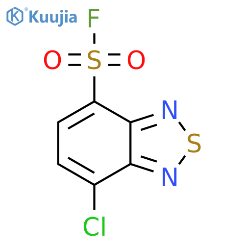 7-Chloro-2,1,3-benzothiadiazole-4-sulfonyl fluoride structure