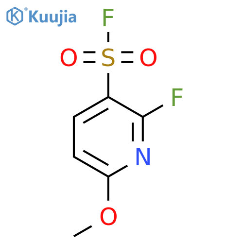 2-Fluoro-6-methoxypyridine-3-sulfonyl fluoride structure