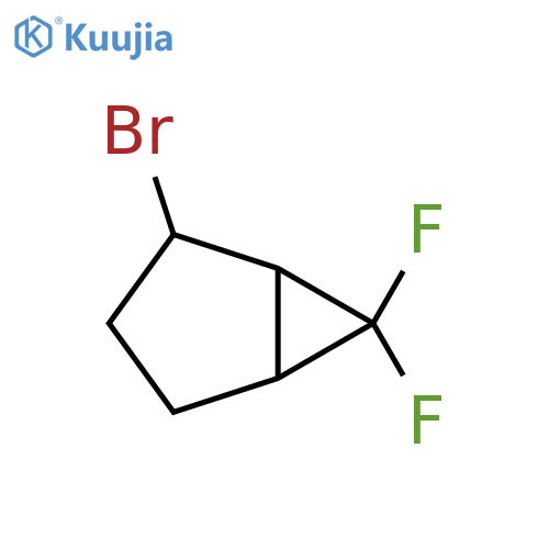 2-bromo-6,6-difluorobicyclo3.1.0hexane structure