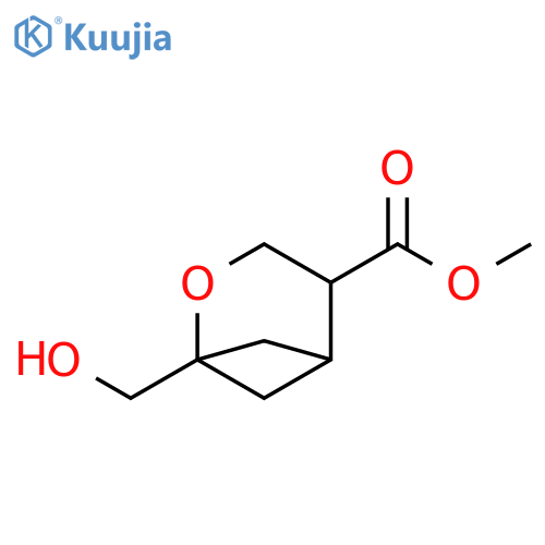 methyl 1-(hydroxymethyl)-2-oxabicyclo3.1.1heptane-4-carboxylate structure