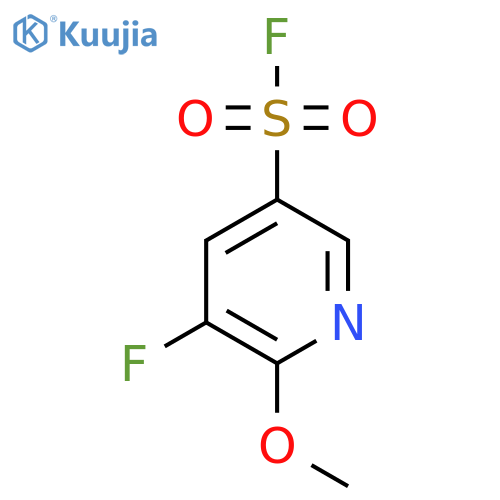 5-Fluoro-6-methoxypyridine-3-sulfonyl fluoride structure