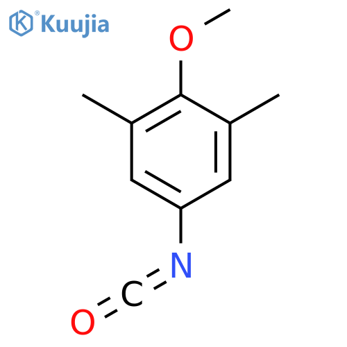 5-isocyanato-2-methoxy-1,3-dimethylbenzene structure