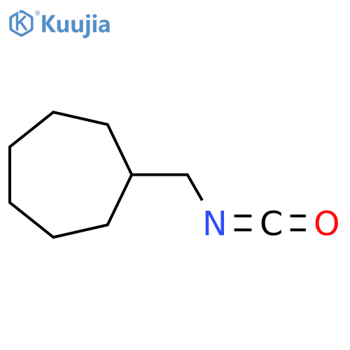 (isocyanatomethyl)cycloheptane structure