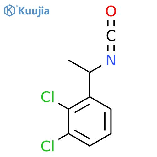 1,2-Dichloro-3-(1-isocyanatoethyl)benzene structure
