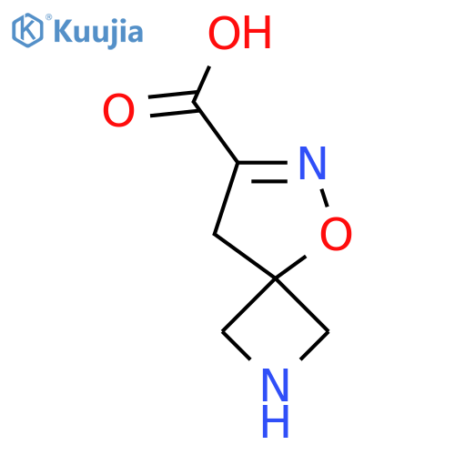 5-Oxa-2,6-diazaspiro[3.4]oct-6-ene-7-carboxylic acid structure
