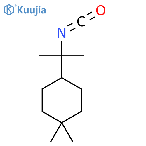 4-(2-isocyanatopropan-2-yl)-1,1-dimethylcyclohexane structure