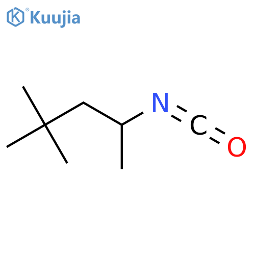 4-isocyanato-2,2-dimethylpentane structure