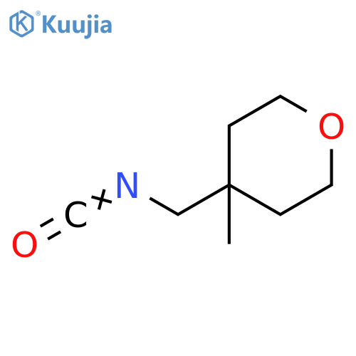 4-(isocyanatomethyl)-4-methyloxane structure