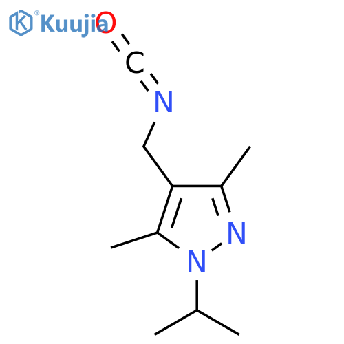4-(isocyanatomethyl)-3,5-dimethyl-1-(propan-2-yl)-1H-pyrazole structure