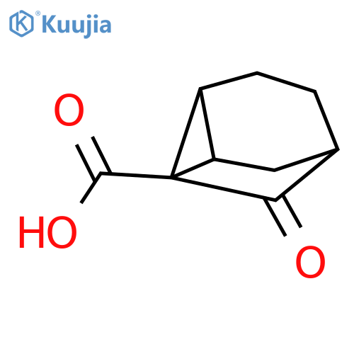 8-Oxotricyclo[3.2.1.0,2,7]octane-1-carboxylic acid structure