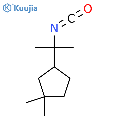 3-(2-Isocyanatopropan-2-yl)-1,1-dimethylcyclopentane structure