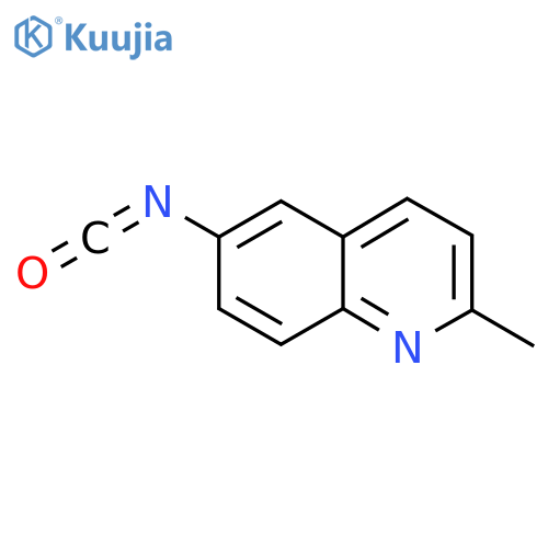 6-Isocyanato-2-methylquinoline structure