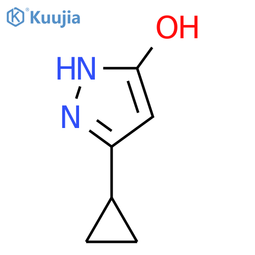 3-CYCLOPROPYL-4,5-DIHYDRO-1H-PYRAZOL-5-ONE structure