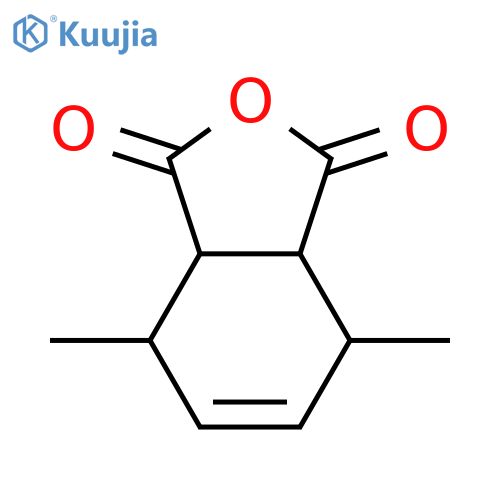 3,6-Dimethyl-4-cyclohexene-1,2-dicarboxylic anhydride structure