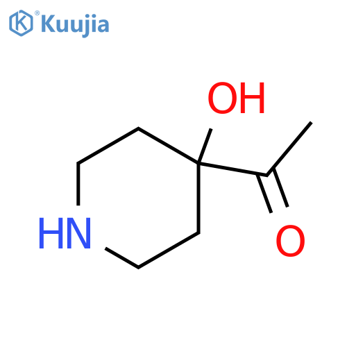 1-(4-hydroxypiperidin-4-yl)ethan-1-one structure