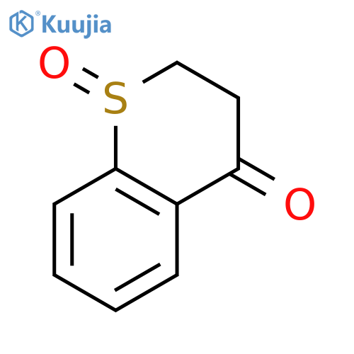 4H-1-Benzothiopyran-4-one, 2,3-dihydro-, 1-oxide structure