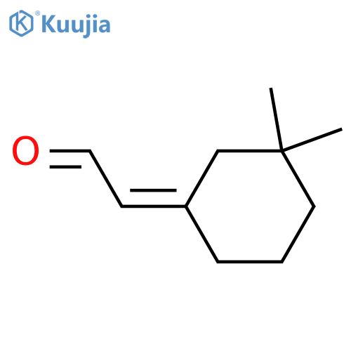 Acetaldehyde,2-(3,3-dimethylcyclohexylidene)-, (2Z)- structure