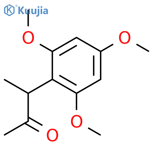 3-(2,4,6-Trimethoxyphenyl)butan-2-one structure