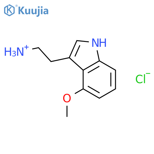 3-(2-Aminoethyl)-4-methoxy-indole Hydrochloride structure