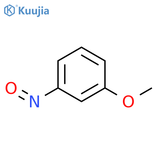 Benzene, 1-methoxy-3-nitroso- structure