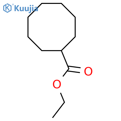 Cyclooctanecarboxylic acid ethyl ester structure
