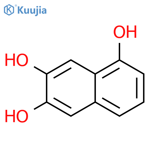 naphthalene-1,6,7-triol structure
