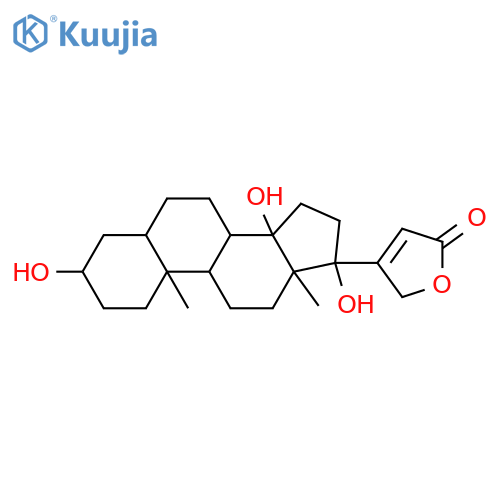 PST-2286;PST 2286; 17-Hydroxydigitoxigenin; 17Hydroxydigitoxigenin; 17 Hydroxydigitoxigenin structure