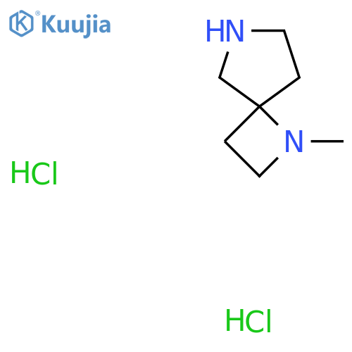 1-Methyl-1,6-diazaspiro[3.4]octane dihydrochloride structure