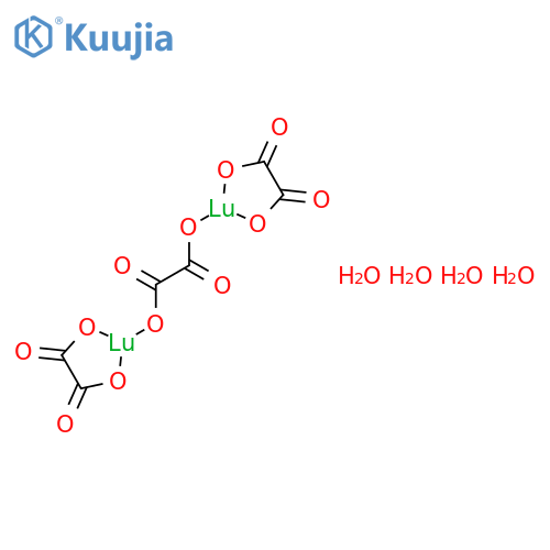 lutetium oxalate tetrahydrate structure