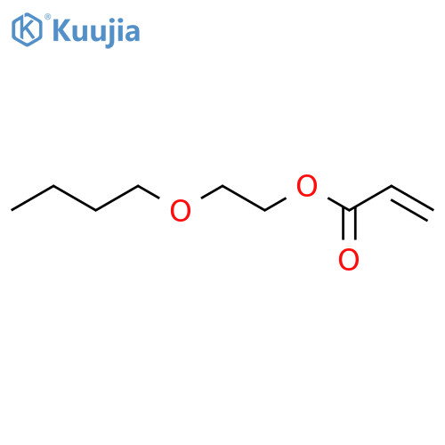 2-Propenoic acid,2-butoxyethyl ester, homopolymer structure