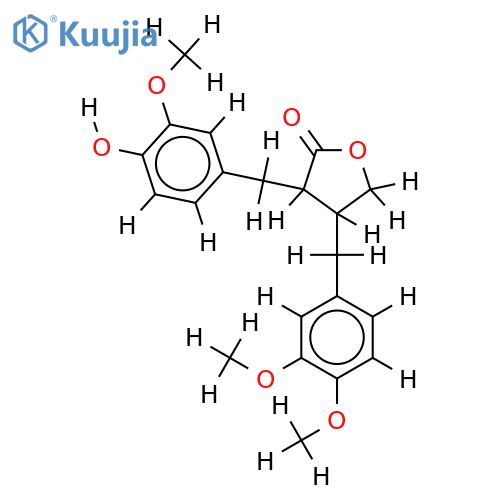 (+/-)-arctigenin structure