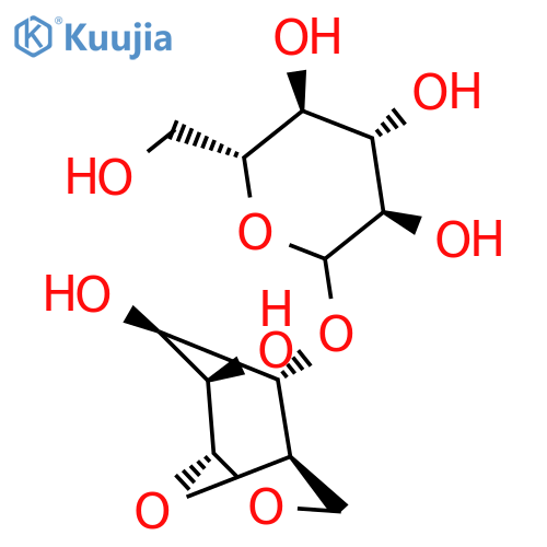 1,6-Anhydro-4-O-alpha-D-glucopyranosyl-D-glucopyranose structure