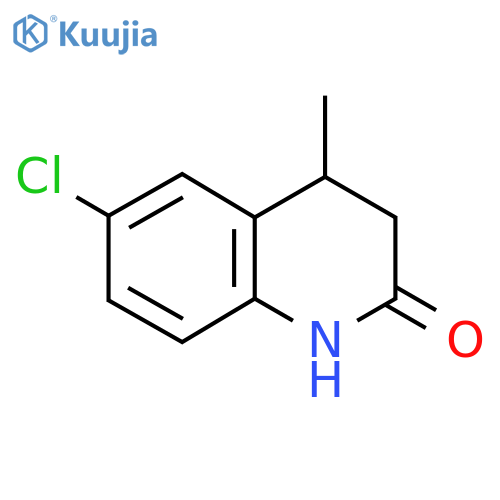 6-Chloro-4-methyl-3,4-dihydro-1H-quinolin-2-one structure