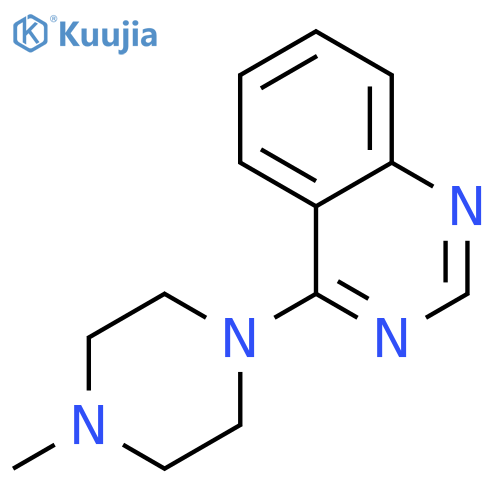 4-(4-methylpiperazin-1-yl)quinazoline structure